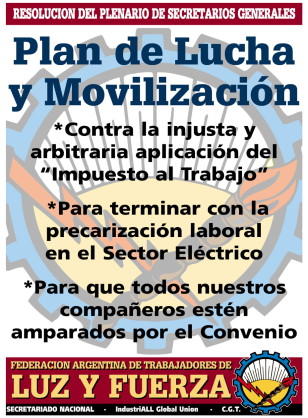 Afiche Plan de Lucha Afiche Plan de Lucha